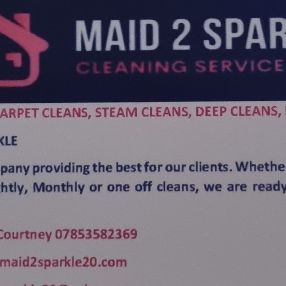 Maid 2 Sparkle in Comrie