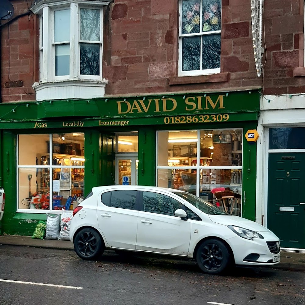 David Sims Hardware Shop in Alyth