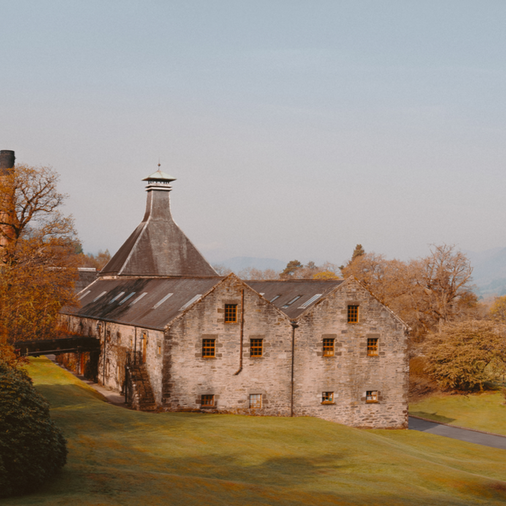 Dewar's Aberfeldy Distillery in Aberfeldy