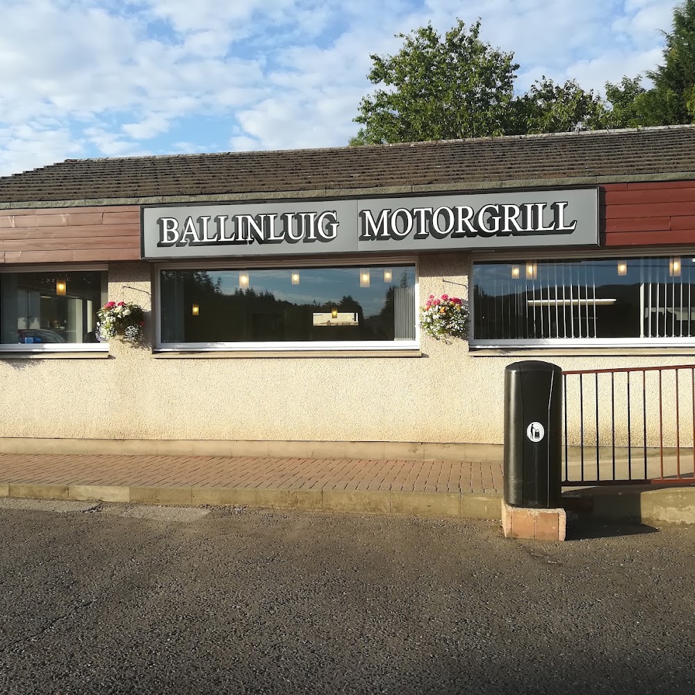 Motorgrill in Ballinluig
